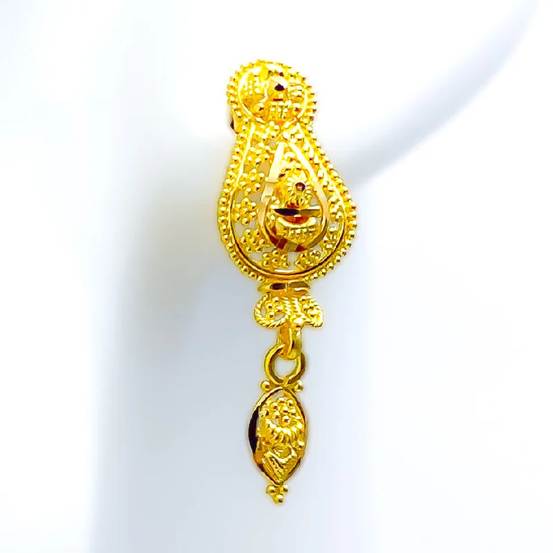 Exclusive Attractive 22k Gold Earrings