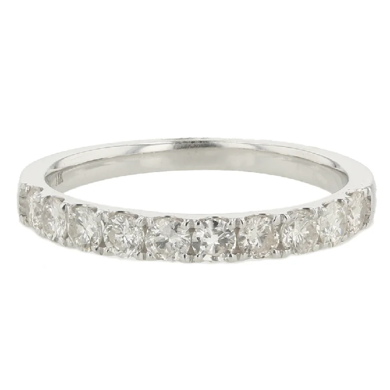 "Glistening Harmony Diamond Band" 0.75CTTW 14KWG