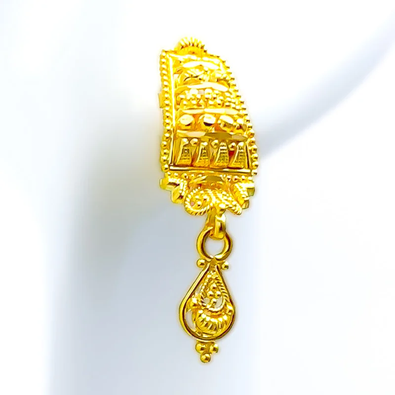 Lush Elevated 22k Gold Earrings