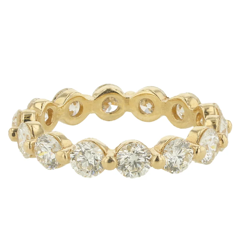 "The Delaney Diamond Band" 3.02CTTW 14KYG Eternity Band