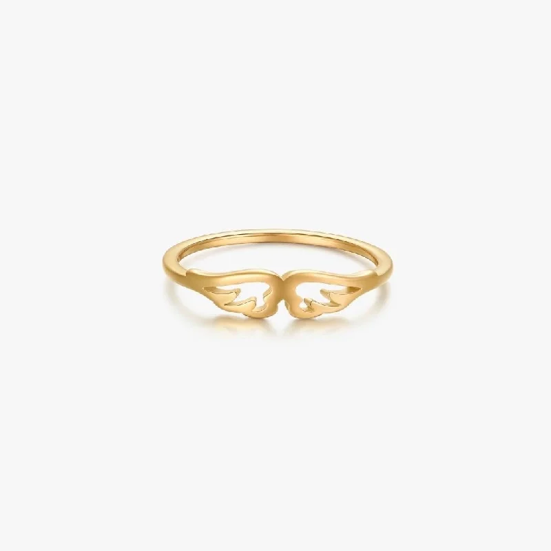 The Wing Ring in Gold