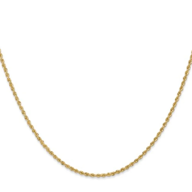 14k Gold 1.5mm Rope Chain