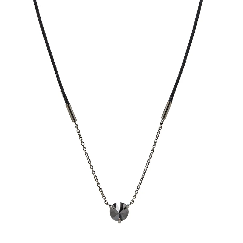 Black Diamond Necklace