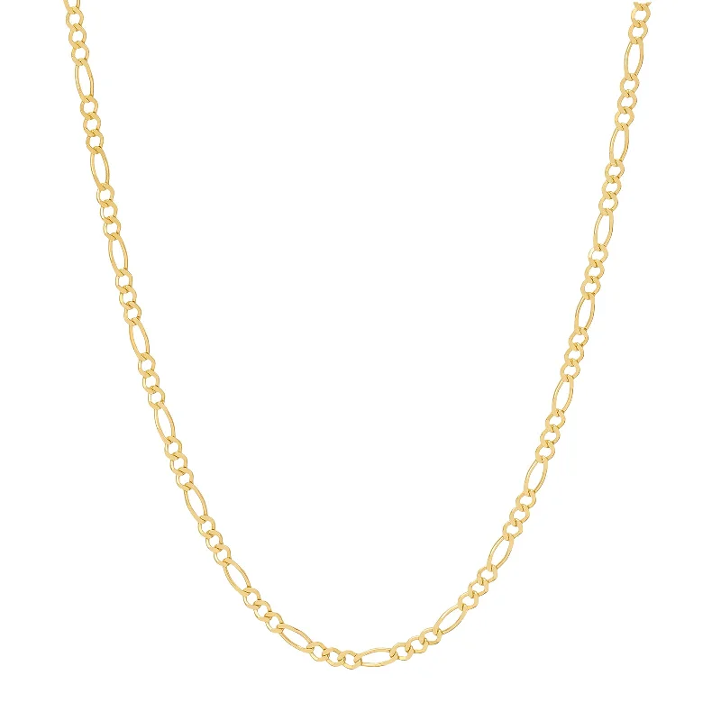 18" Classic Figaro Chain - 2.8mm