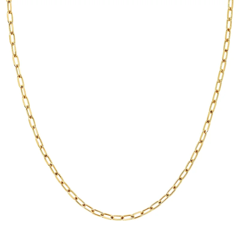 Mini Link Necklace - Yellow Gold