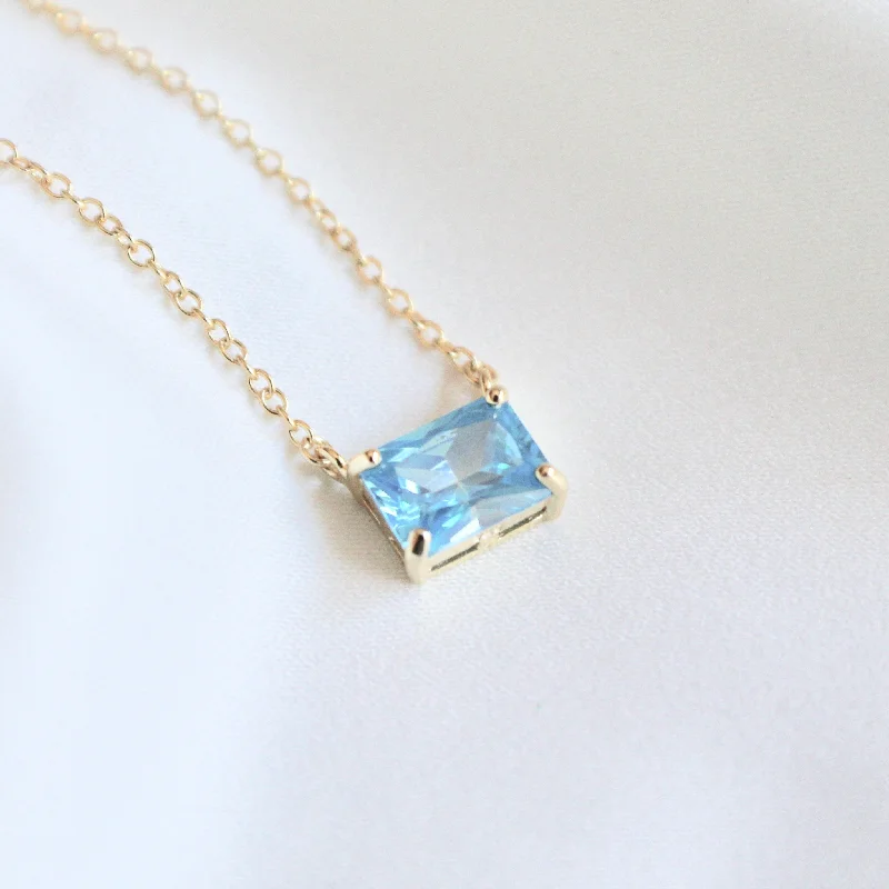 Blue CZ stone