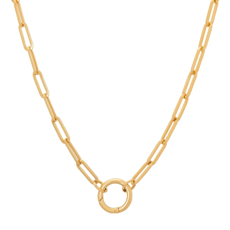 Classic FOB Clip Chain with Chubby Annex - 22"