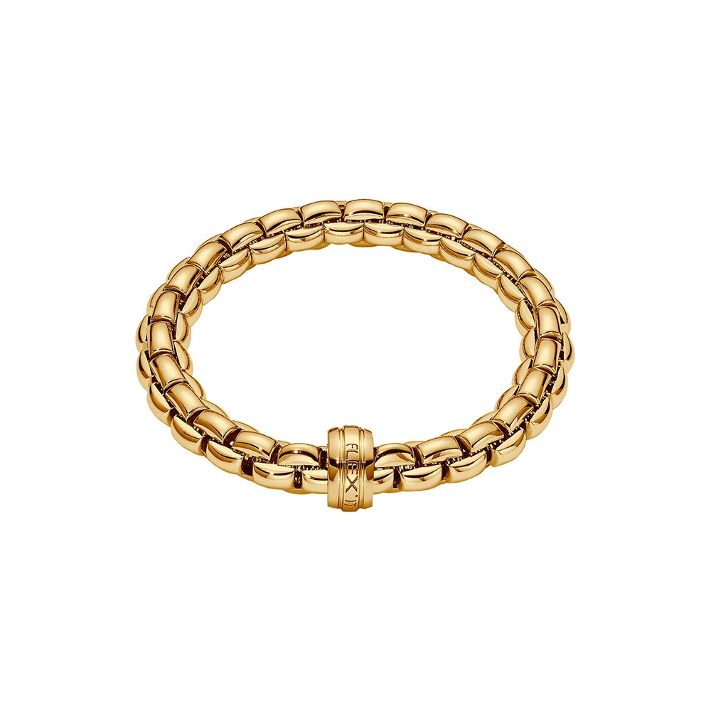 Fope 18K Yellow Gold Eka Collection Bracelet, X-Large Size