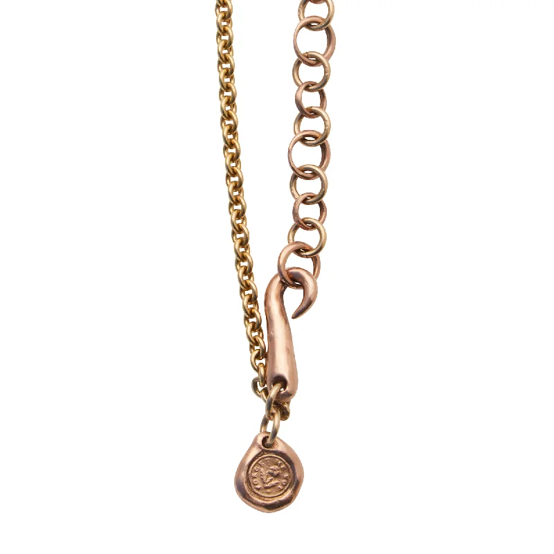 Gold Forget Me Not Necklace