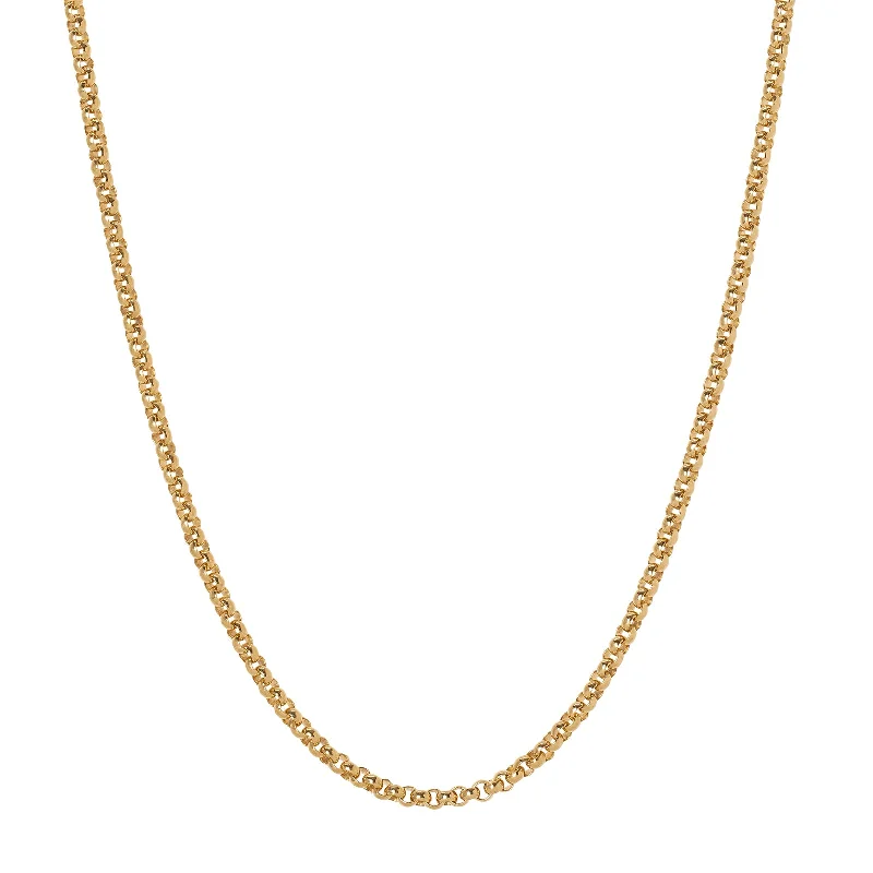 22" Basic Chain - Yellow Gold