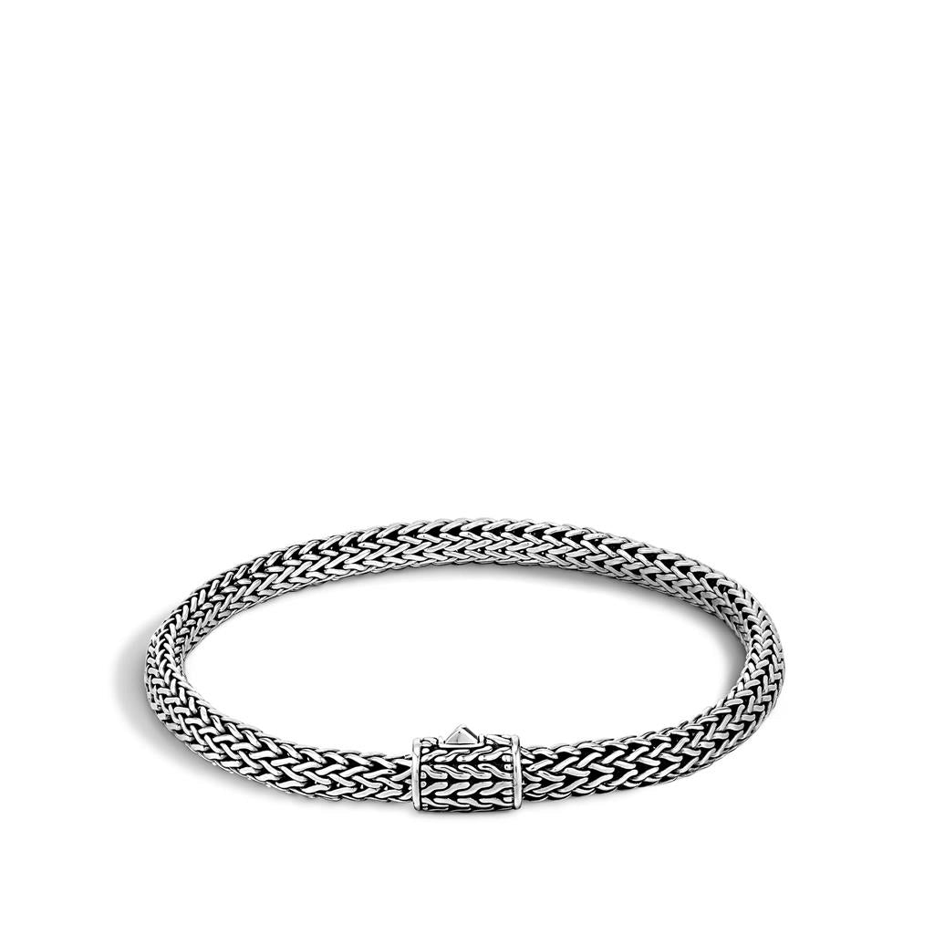 John Hardy Classic Chain Silver X-Small Bracelet, Size M