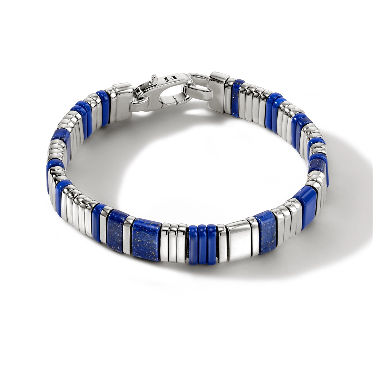 John Hardy Colorblock Bracelet Sterling Silver