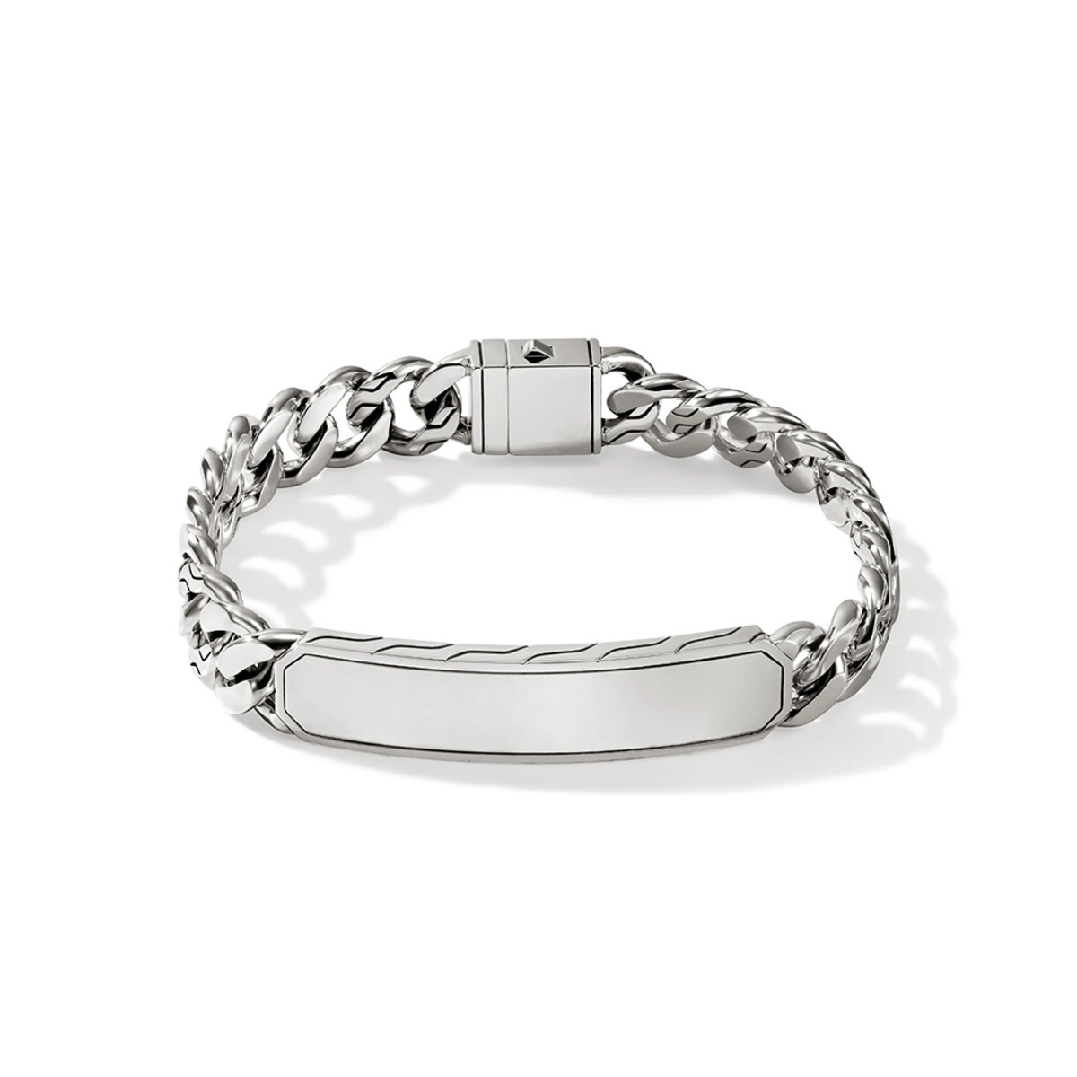 John Hardy Silver 11mm ID Curb Bracelet