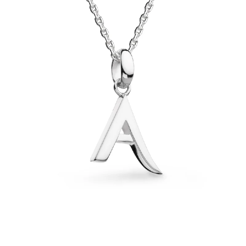 Kit Heath Signature Script Capital Initial Necklace