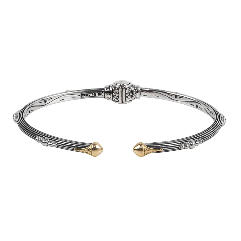 Konstantino Silver & 18K Gold Eurydice Bracelet