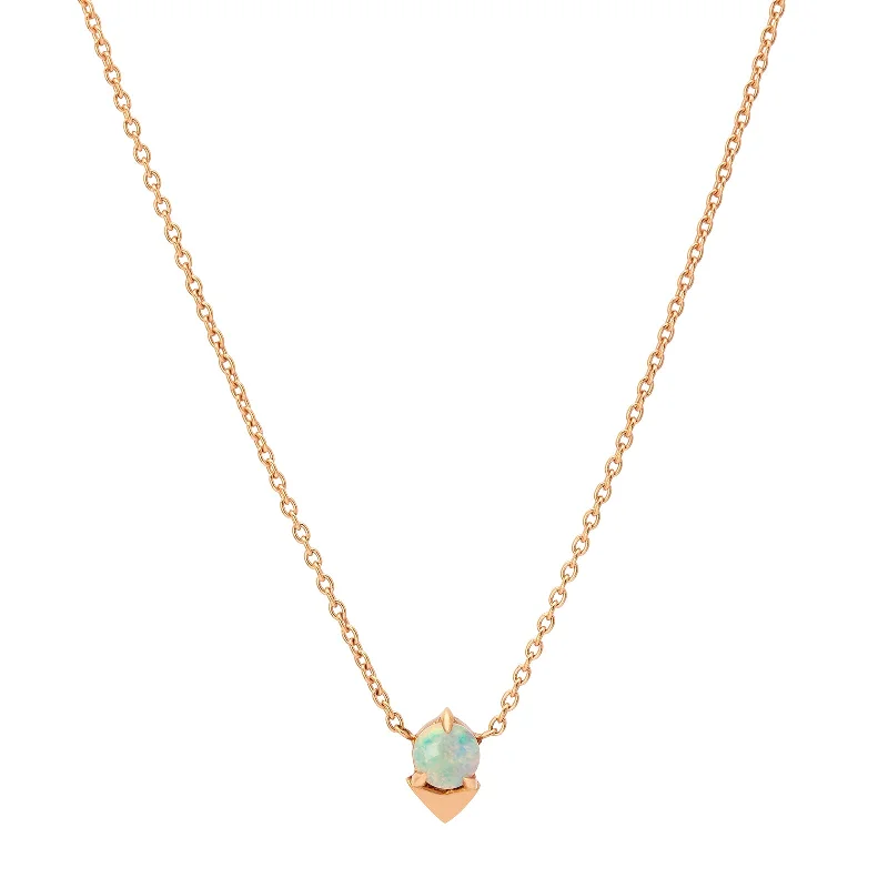 Opal Spike Necklace