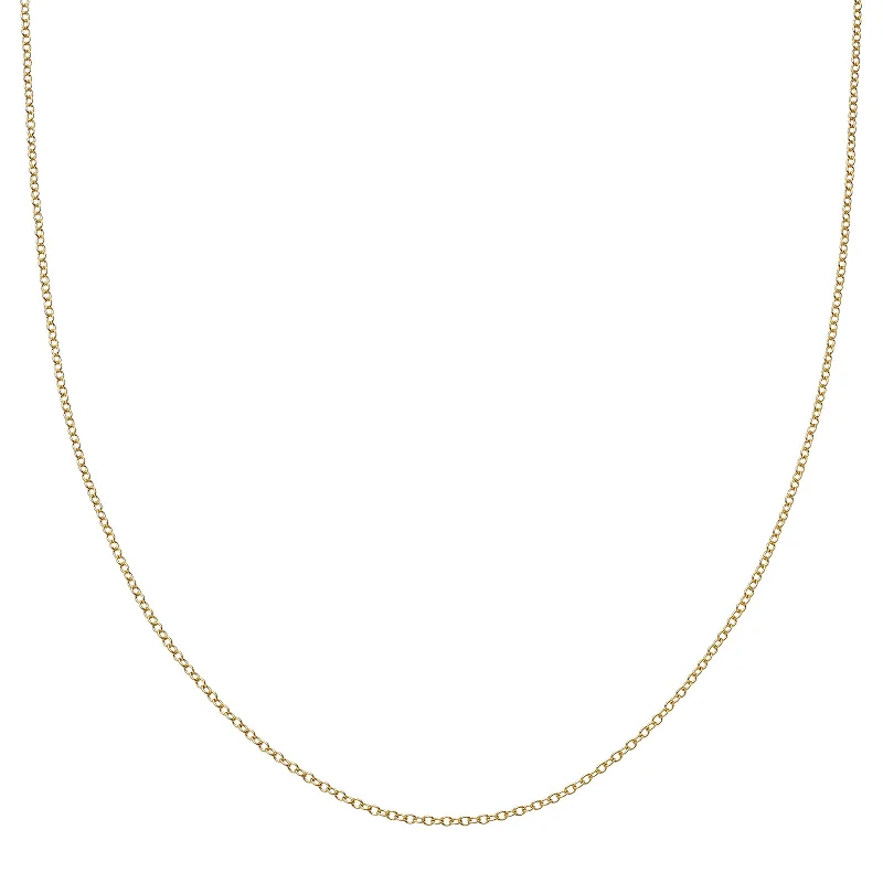 18" Chain - Yellow Gold