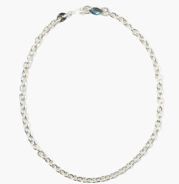 Leona Chain Necklace Labradorite