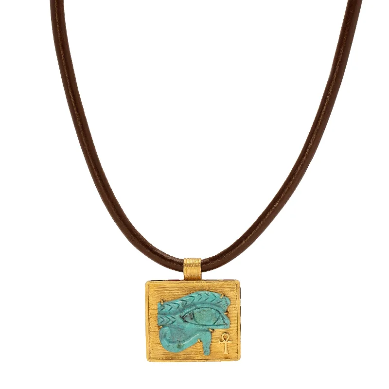 Egypt Eye of Horus Pendant Necklace