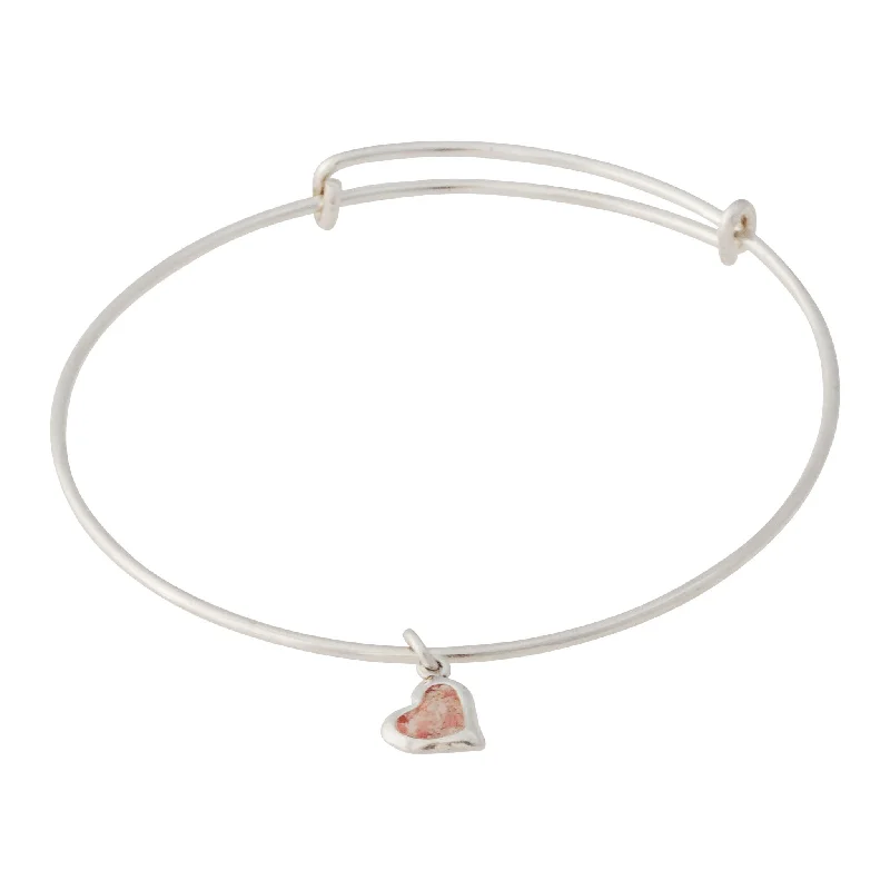 Splash ~ Heart (Small) Bangle