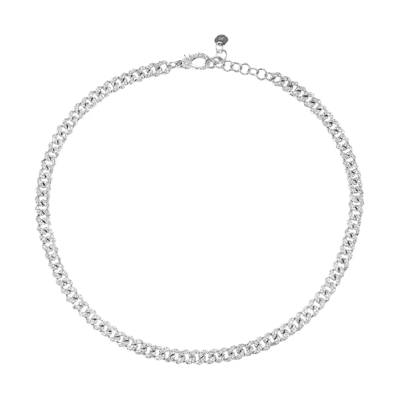 Mini Pave Link Choker