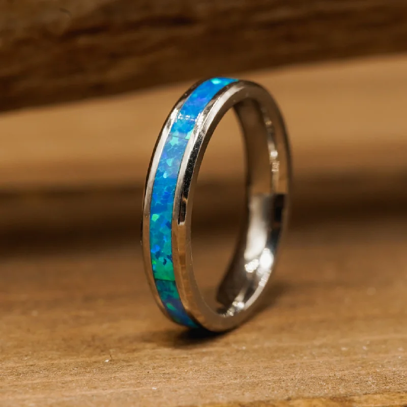 hammered silver wedding band The Skagit