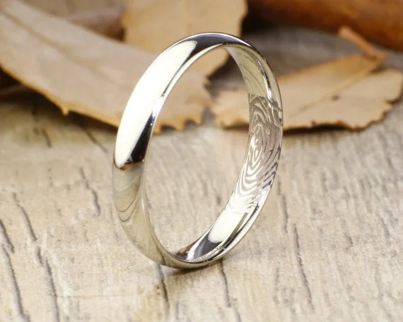 chunky gemstone cuff bracelet Your Actual Finger Print Rings, PROMISE RING - Women Ring, Sliver Titanium Rings 4mm chunky gemstone cuff bracelet Your Actual Finger Print Rings, PROMISE RING - Women Ring, Sliver Titanium Rings 4mm